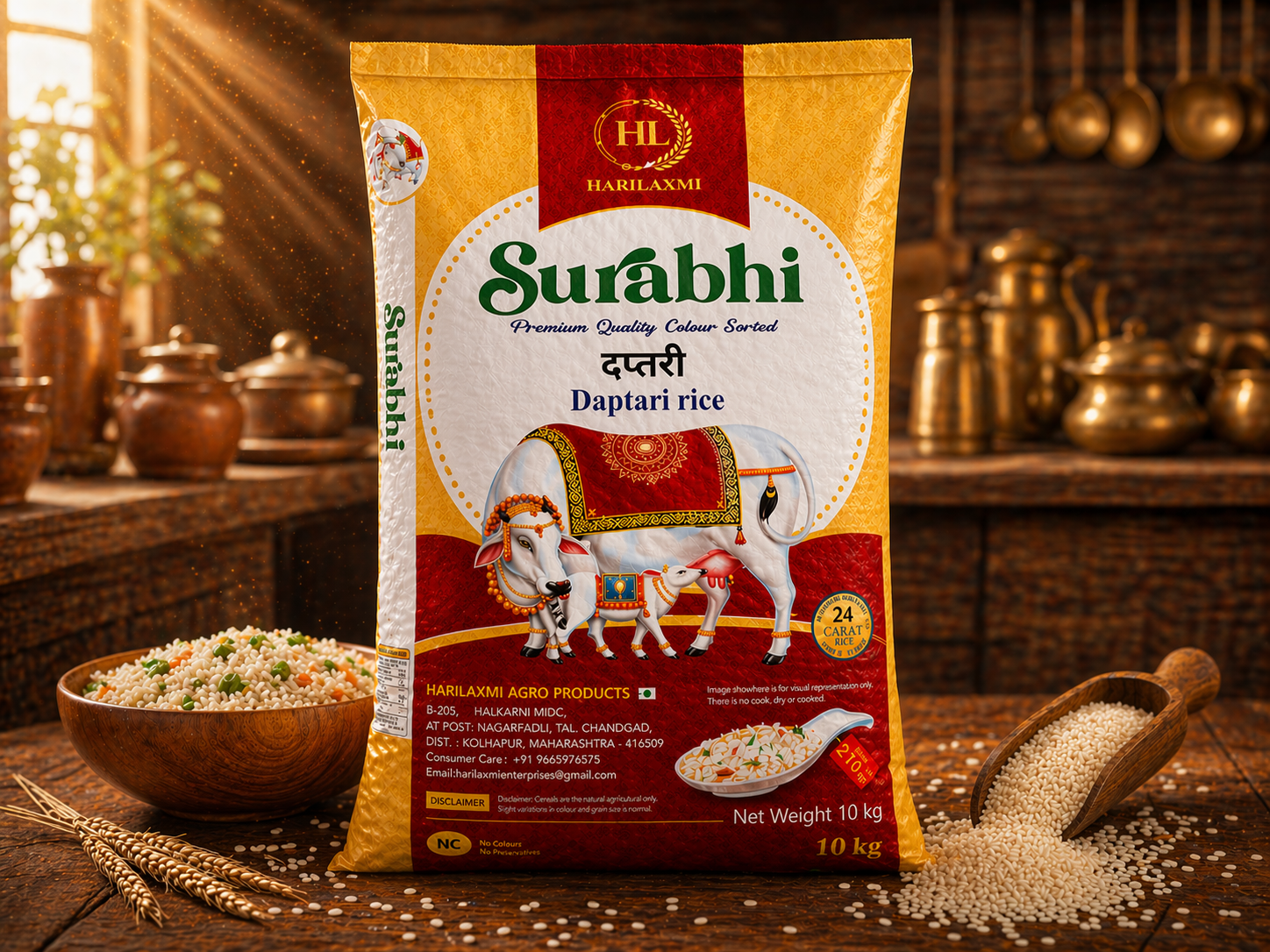 Daptari Rice (दप्तरी तांदूळ)