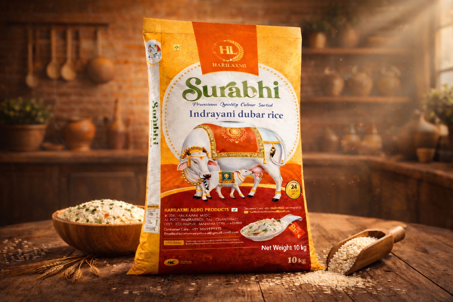 Indrayani Dubar Rice (इंद्रायणी दुबार तांदूळ)