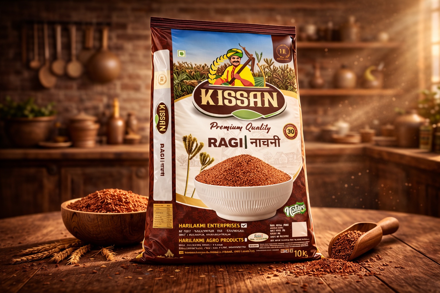 Kissan Ragi (Finger Millet/नाचणी)